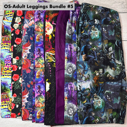 OS - Adult Leggings Bundle - 5