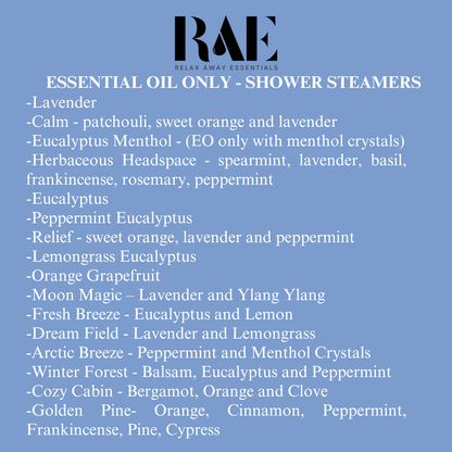 Single Shower Steamer - Aromatherapy : VARIETY OF RANDOM 10