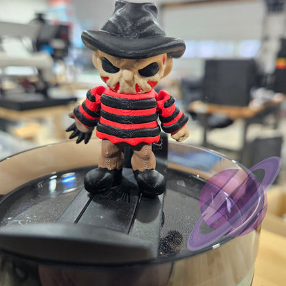 ARTSY CLOWN-3D PRINTED STRAW BUDDY