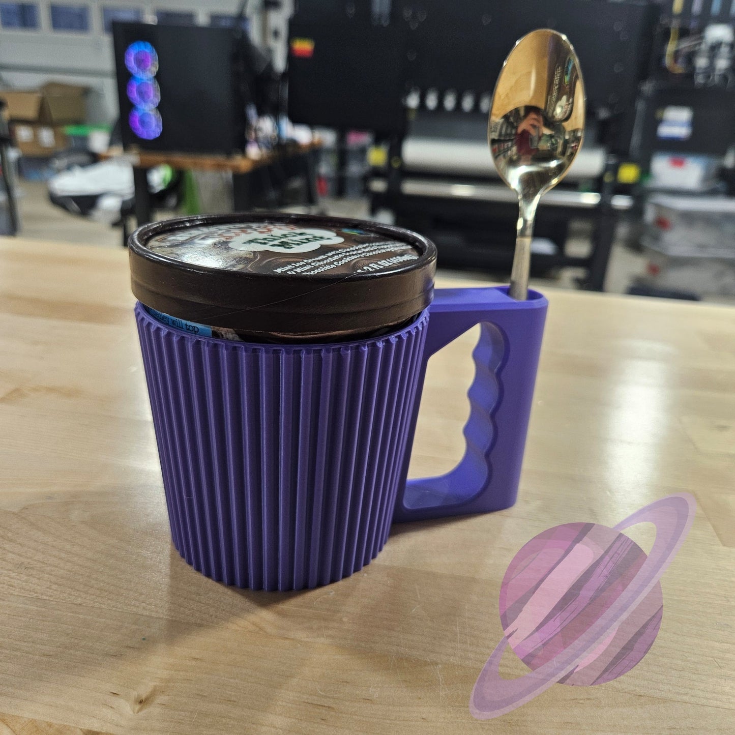 3D PRINTED ICE CREAM PINT HOLDER