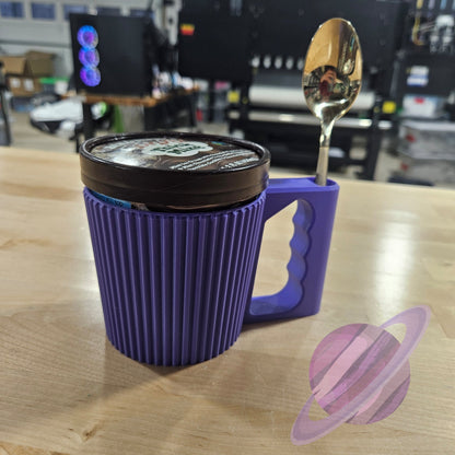 3D PRINTED ICE CREAM PINT HOLDER