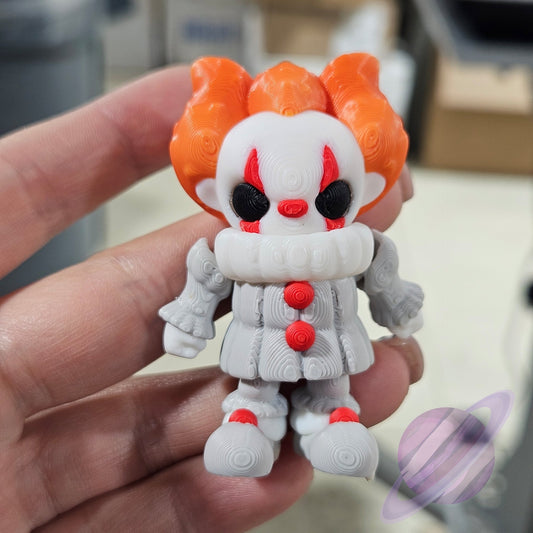 FLOAT CLOWN-3D PRINTED STRAW BUDDY