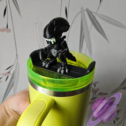 XENO ALIEN-3D PRINTED STRAW BUDDY