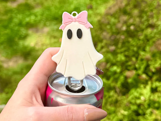 GHOST BOW CAN OPENER KEYCHAIN-3D PRINTED