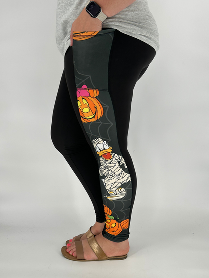 Spooky Mouse SIDE Design w/ Pockets