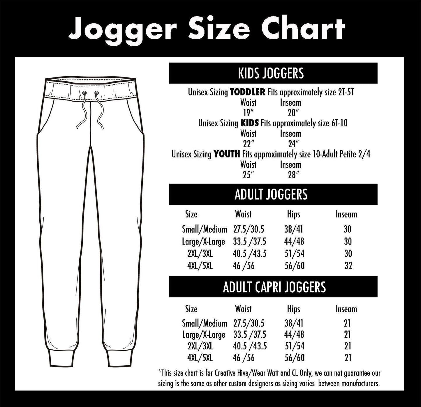 Off Panda - Capri Joggers