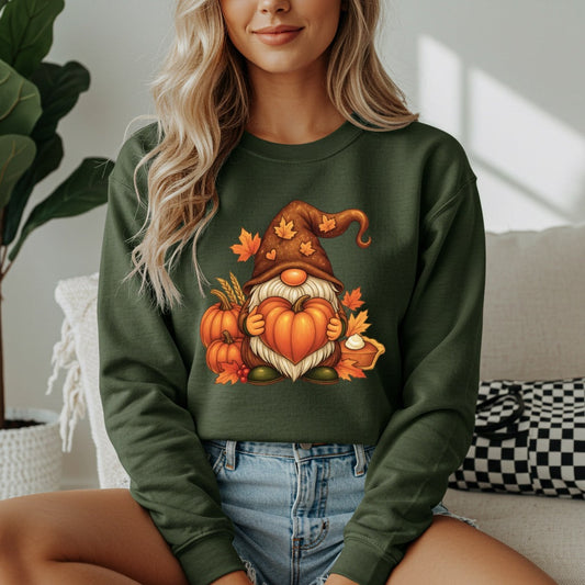 Pumpkin Pie Gnome Sweatshirt