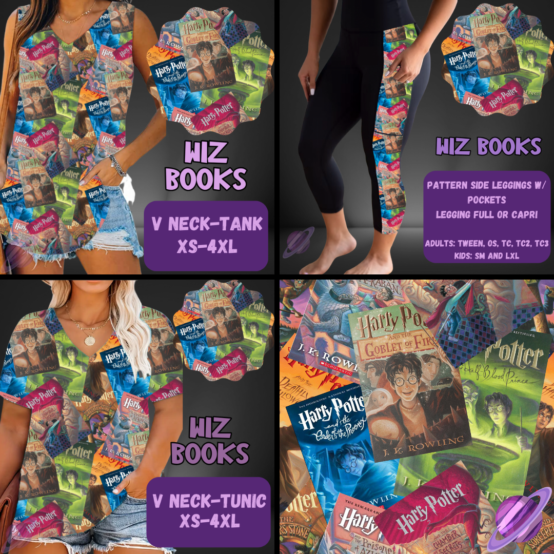 WIZ BOOKS-PATTERN PANEL OUTFIT RUN-SOFT CLOSE 7/10 HARD CLOSE 7/12