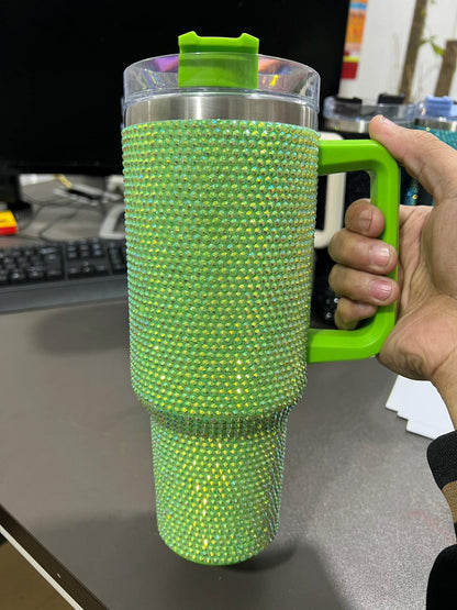 Rhinestone 40oz Tumblers-9 COLORS AVAILABLE