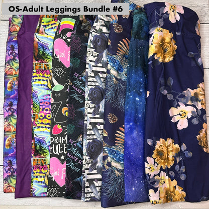 OS - Adult Leggings Bundle - 6