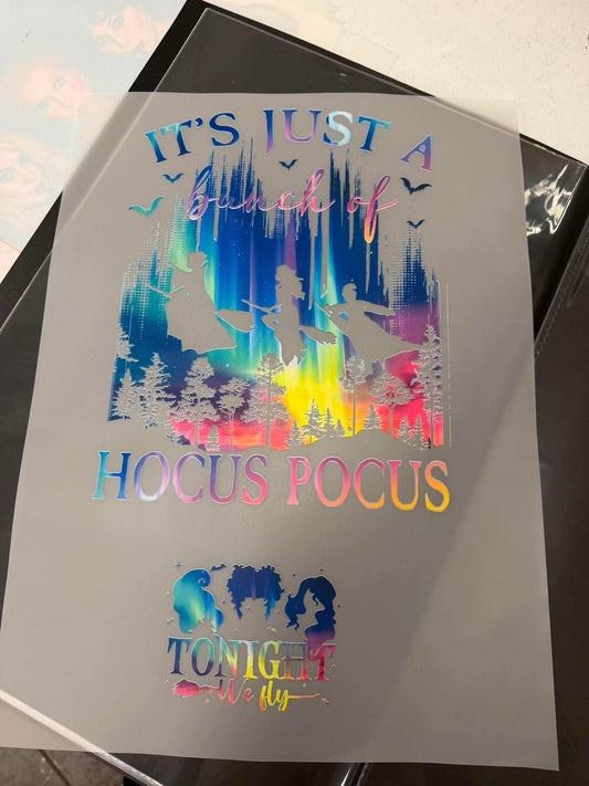 Bunch of Hocus Tshirt *Pocket & Back design