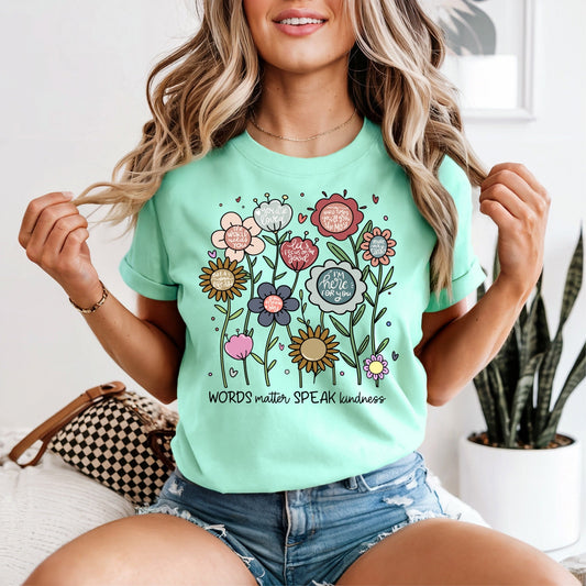 Words Matter Tshirt