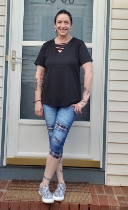 DRAGONS-FAUX JEAN LEGGING-PREORDER CLOSING 12/2