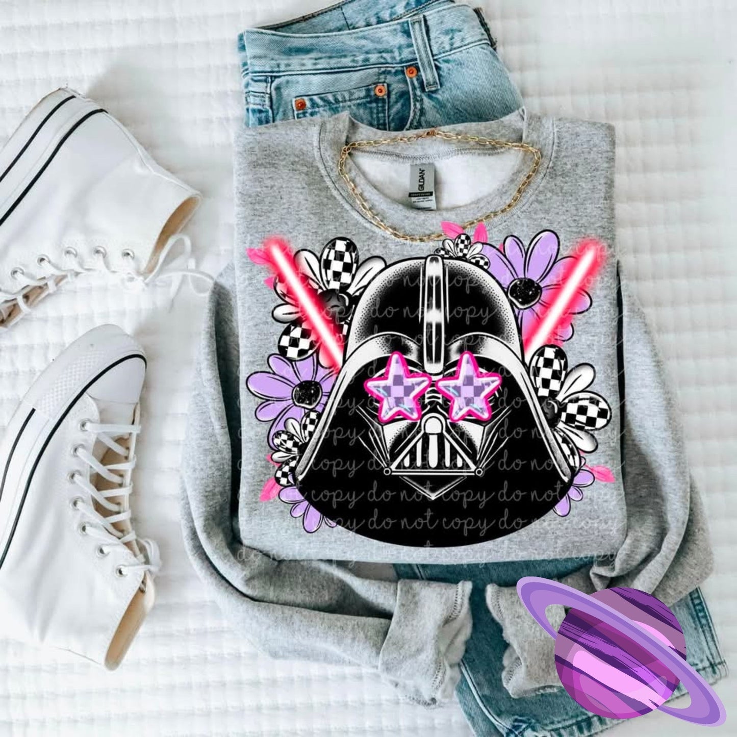 CHECKER DARKSIDE SWEATSHIRT