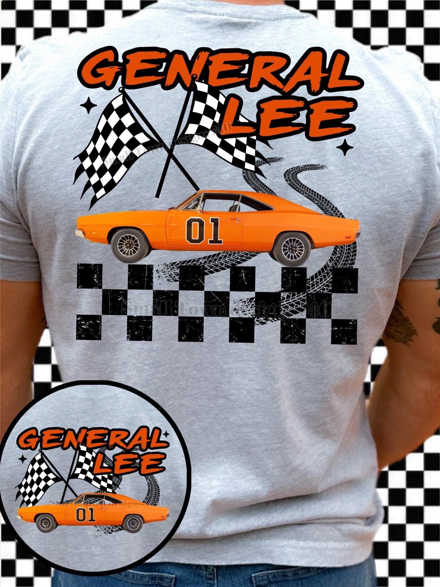 GEN LEE- DOUBLE SIDED TEE