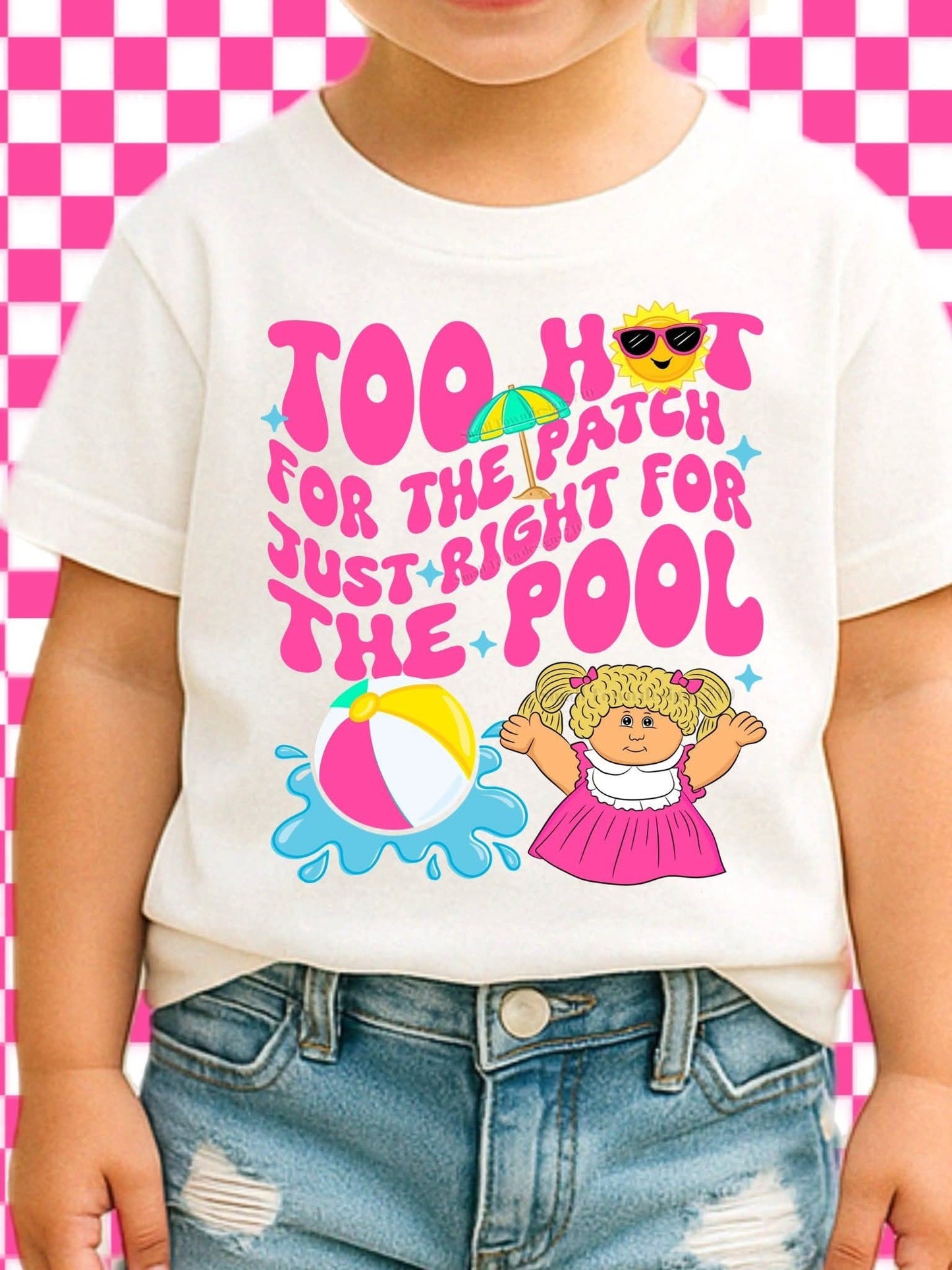 TOO HOT FOR POOL TEE