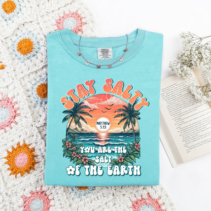 STAY SALTY EARTH TEE