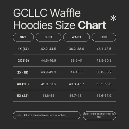 CHRISTMAS MOVIES - CUSTOM WAFFLE HOODIES PREORDER CLOSING 9/30