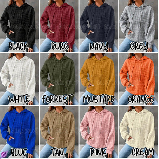 SALLYS APOTHECARY - CUSTOM WAFFLE HOODIES PREORDER CLOSING 9/30