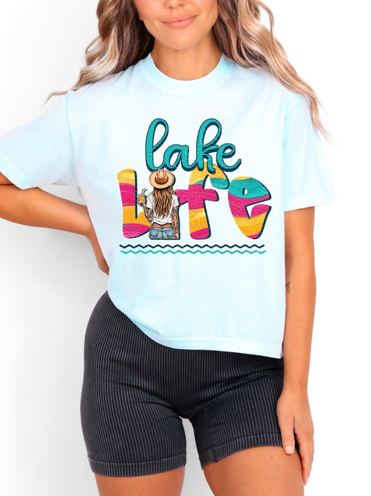 LAKE LIFE GIRL TEE