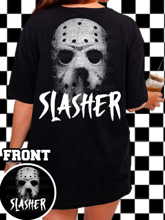 SLASHER COLLECTION DOUBLE SIDED TEE (MULTIPLE OPTIONS)