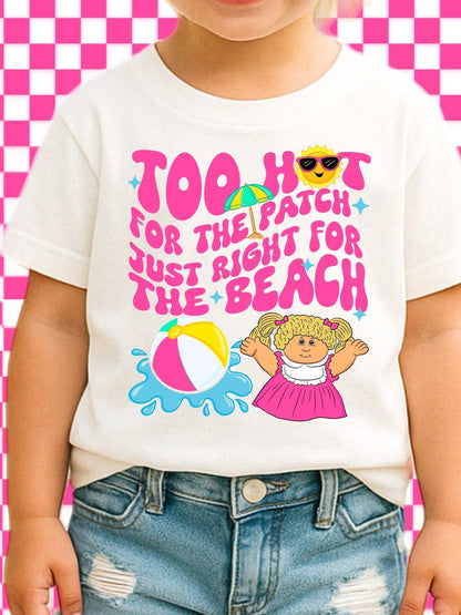 TOO HOT FOR BEACH TEE