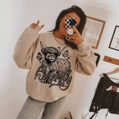 HOWDY HIGHLAND SWEATSHIRT