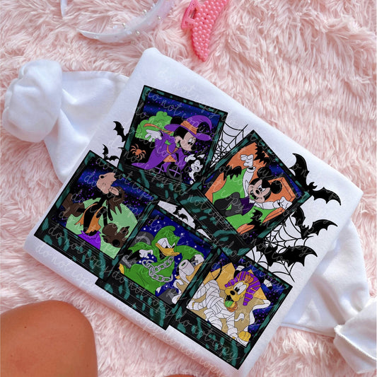 HALLOWEEN MOUSE & FRIENDS CREWNECK SWEATSHIRT