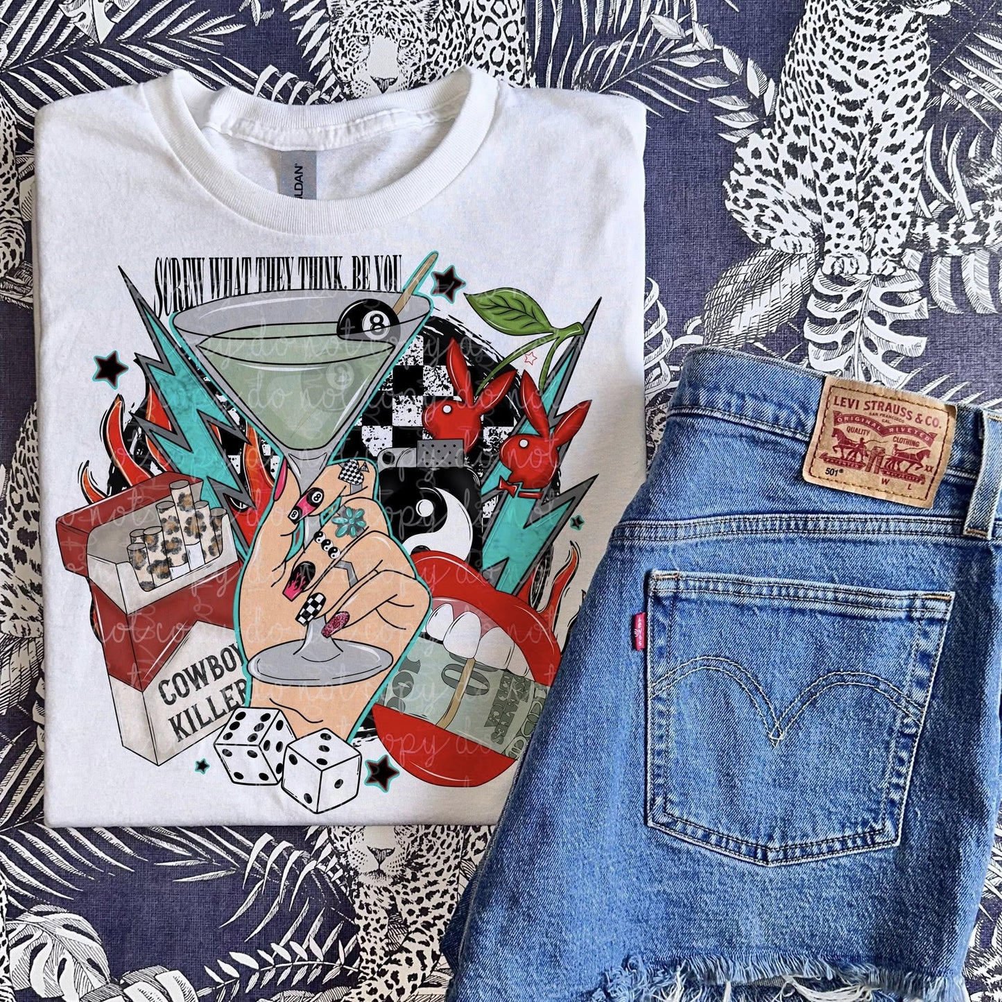 SCREW WHAT THEY THINK BE YOU TEE