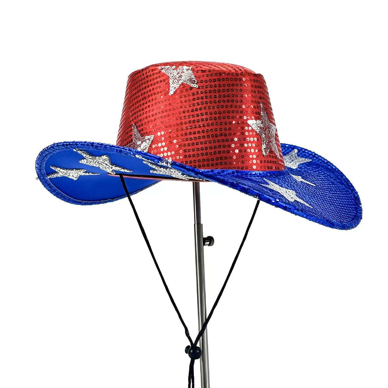 Sequin Star Cowboy Hat