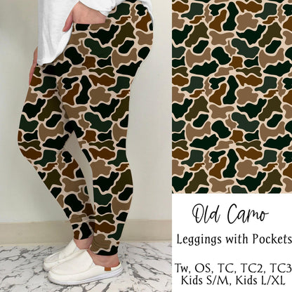 Old Camo Leggings/Joggers | Run ends 12/19 | ETA 42 Days