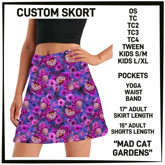ML2G - Mad Cat Gardens Skort with Pockets - Preorder Closing 2/22 ETA: Late April