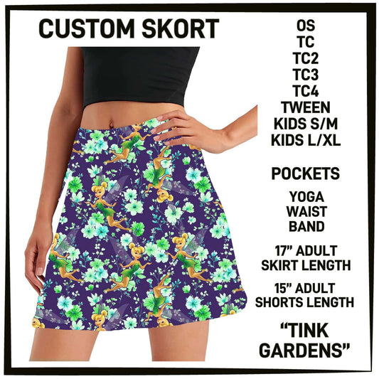 ML2G - Tink Gardens Skort with Pockets - Preorder Closing 2/22 ETA: Late April
