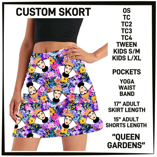 ML2G - Queen Gardens Skort with Pockets - Preorder Closing 2/22 ETA: Late April