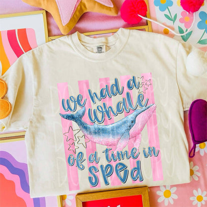 WHALE OF A TIME TEE