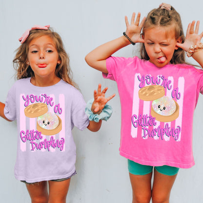 GLITTER DUMPLING TEE