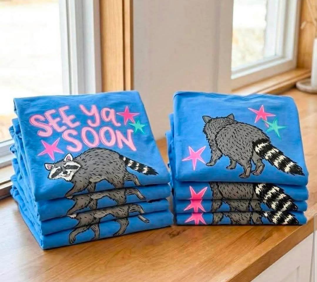 SEE YA SOON DOUBLE SIDED TEE