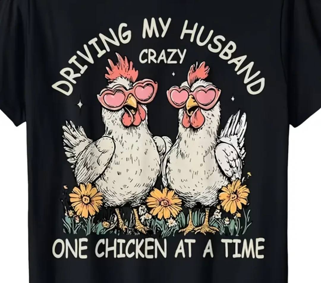 DRIVE MY HUSBAND CRAZY TEE