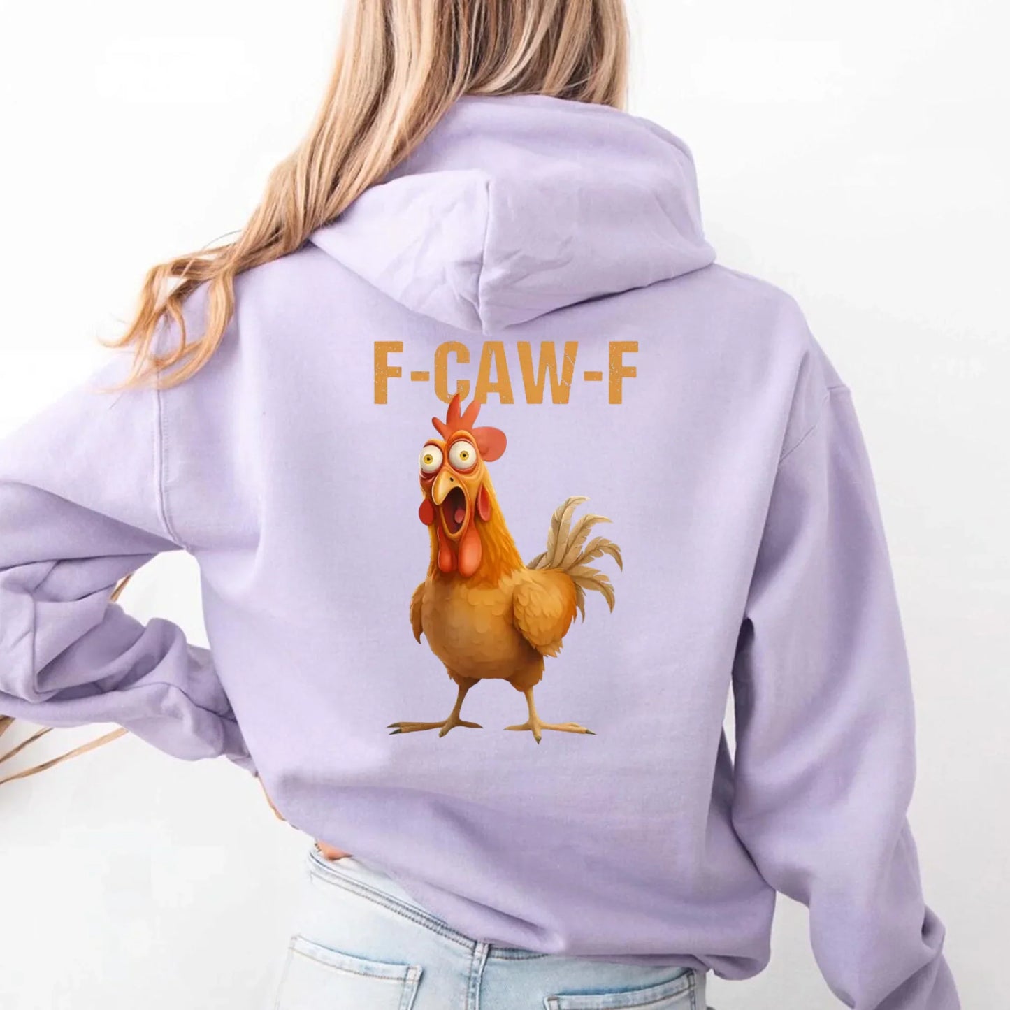 Funny F-Caw-F Rooster Hoodie
