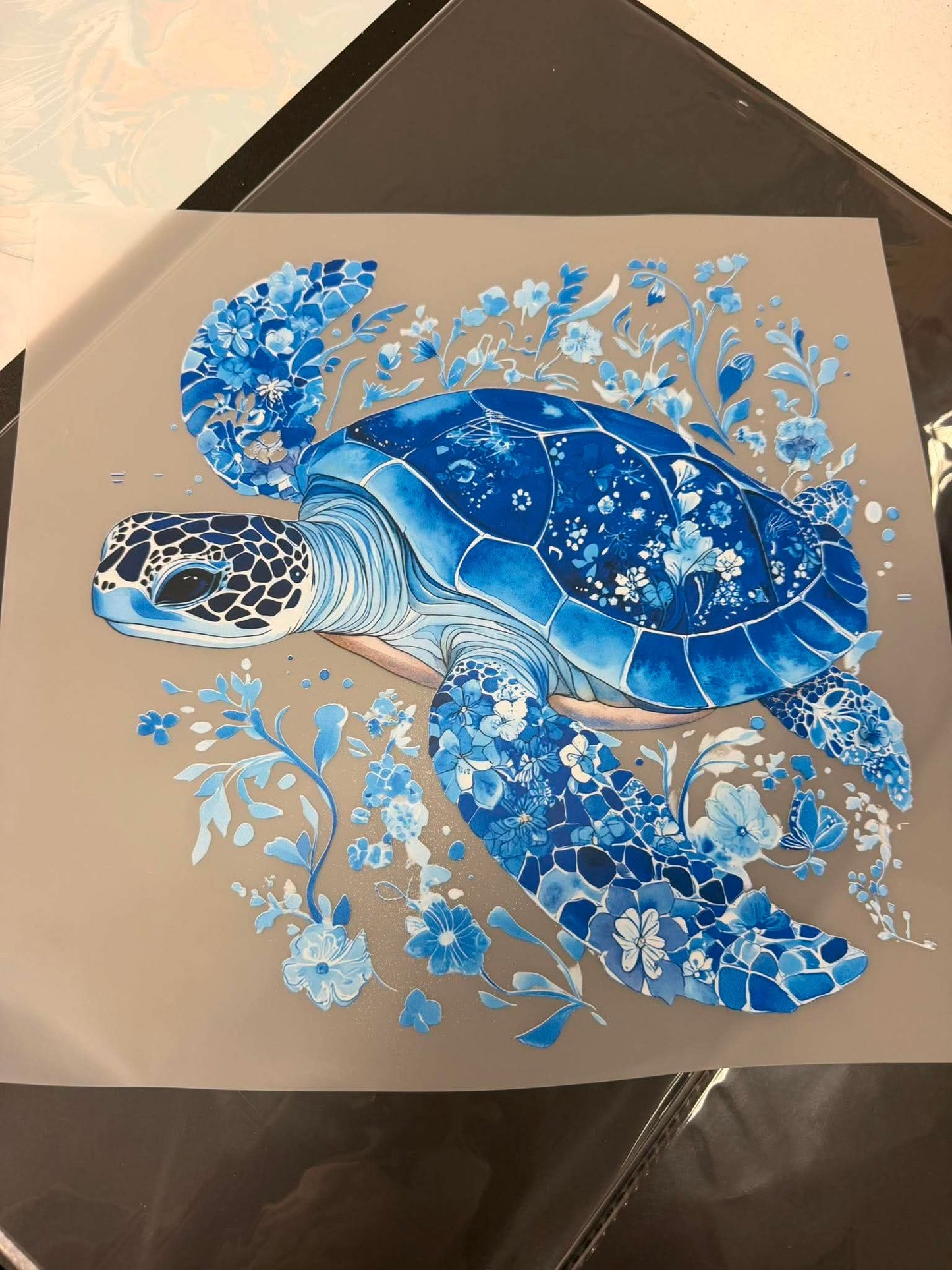 Ocean Blue Turtle Tshirt