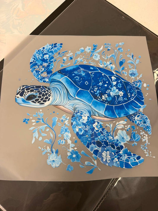 Ocean Blue Turtle Tshirt