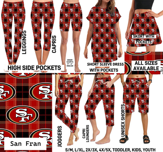 FTBP - San Fran FB Plaid - Preorder Due 9/30 ETA: Mid-Nov