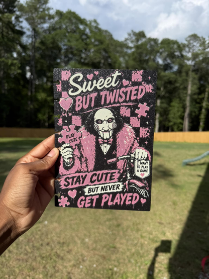 HORROR- 3D PRINTED REFILLABLE NOTEBOOK