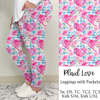 Plaid Love Leggings/Joggers | Run ends 12/9 | ETA 42 Days