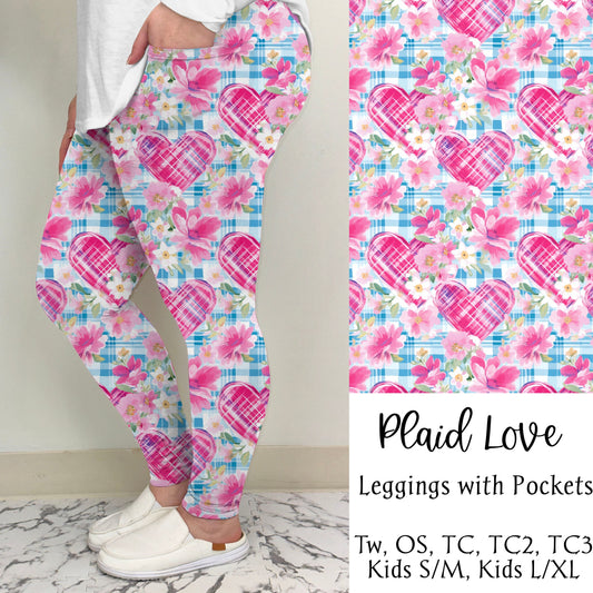 Plaid Love Leggings/Joggers | Run ends 12/9 | ETA 42 Days