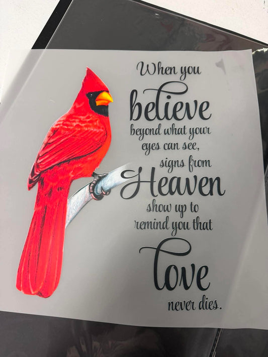 Cardinal Believe Tshirt