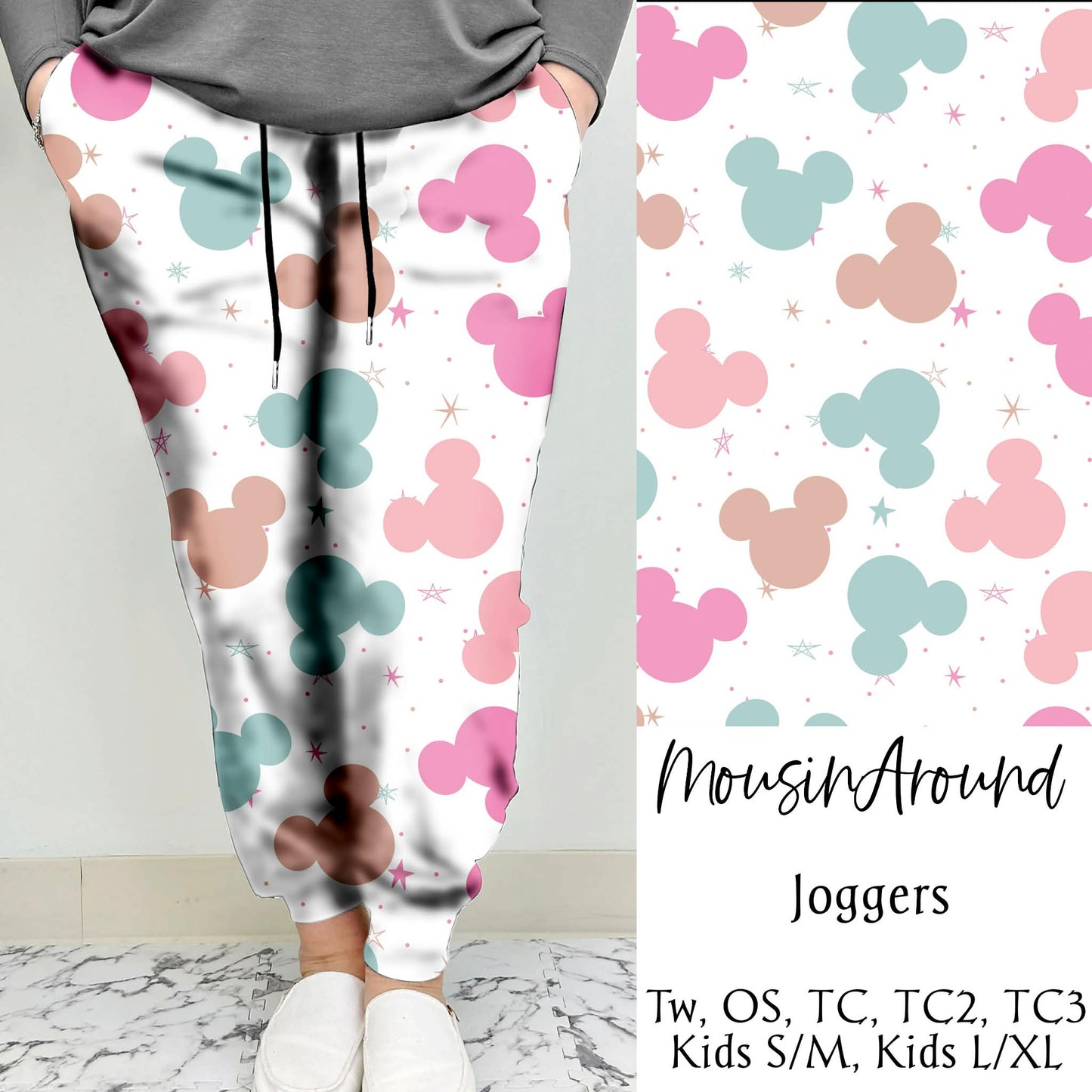 Mousin Around Leggings/Joggers | Run ends 12/19 | ETA 42 Days