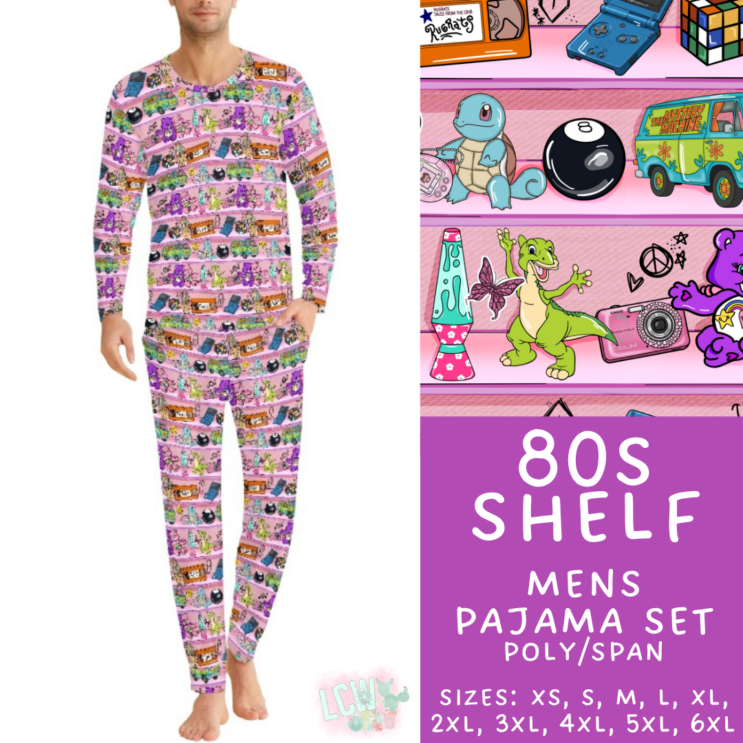Batch #590 - Magical Family Pajamas - Closes 9/18 - ETA mid Nov - 80s Shelf Men's Pajama Set