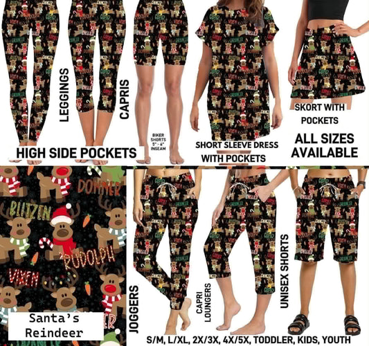 300BT - Santa's Reindeer - Preorder Due 10/4 ETA: Early Dec