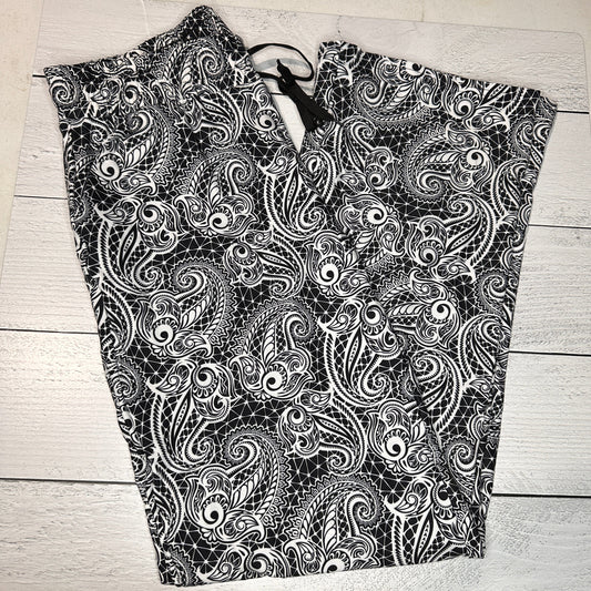 Black Paisley - Lounge Pants